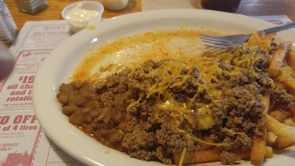 Garbage Cheeseburger Plate
